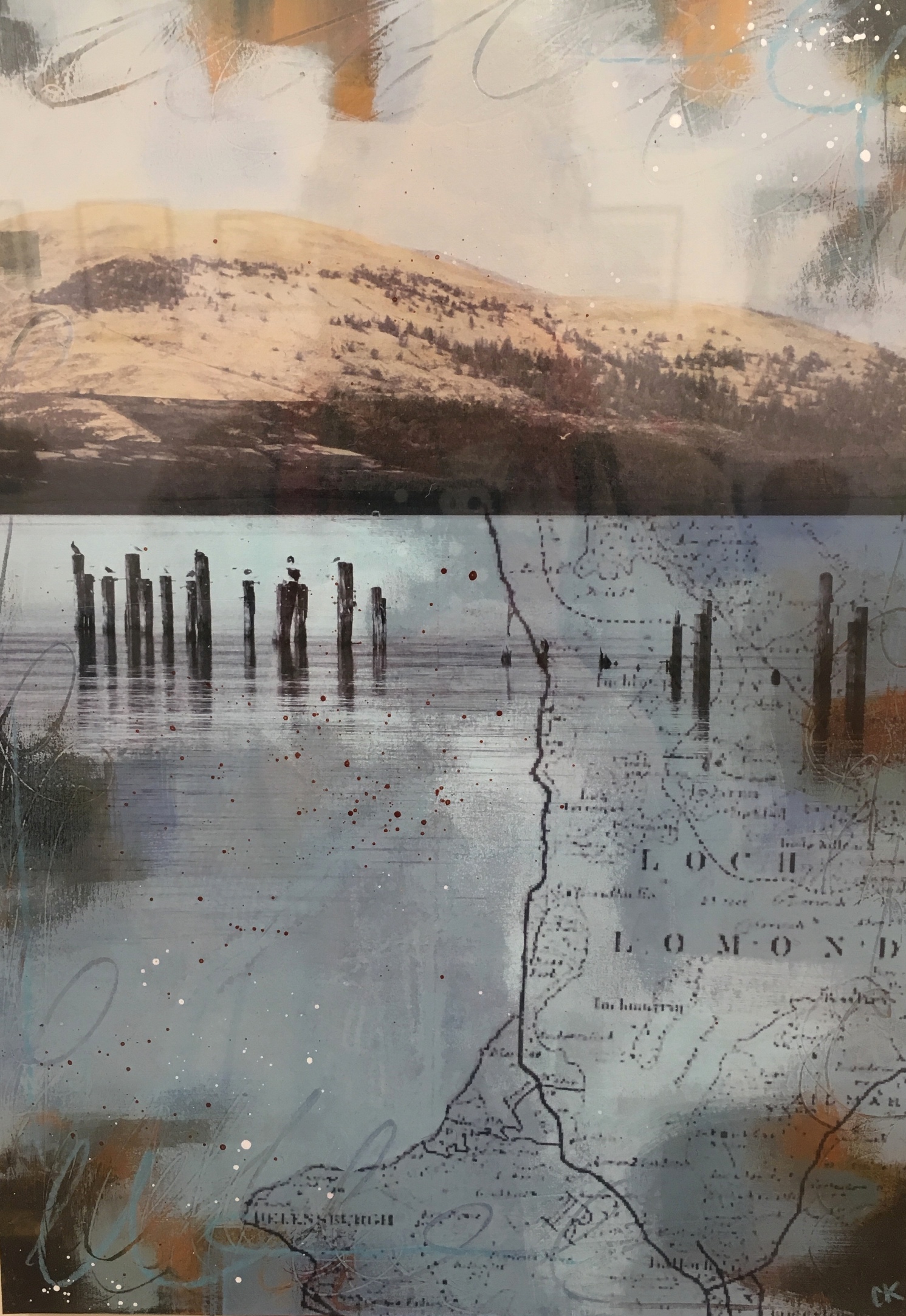 'Loch Lomond #5' by artist Claire Kennedy